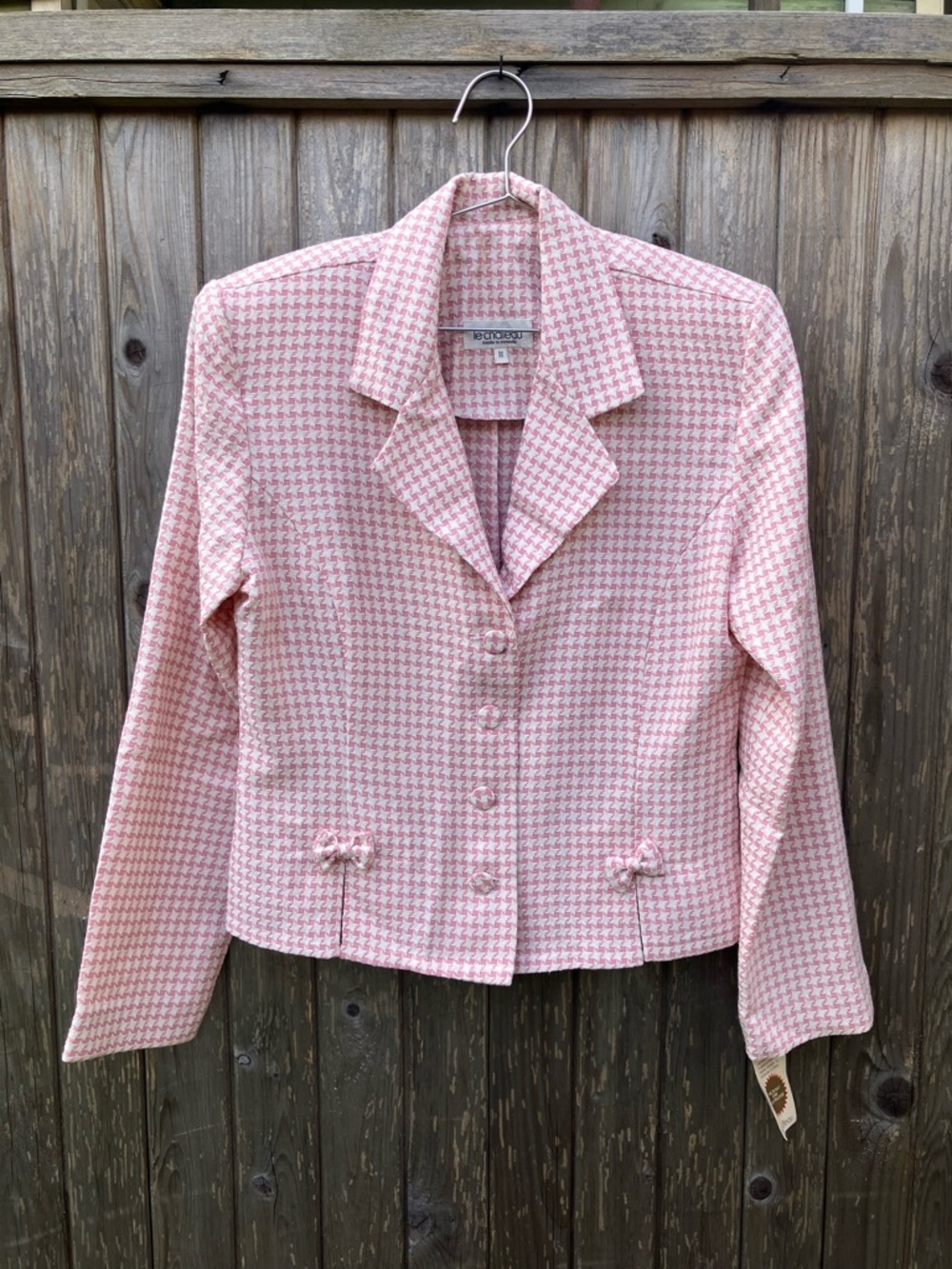Dead stock Le chateau pink blazer